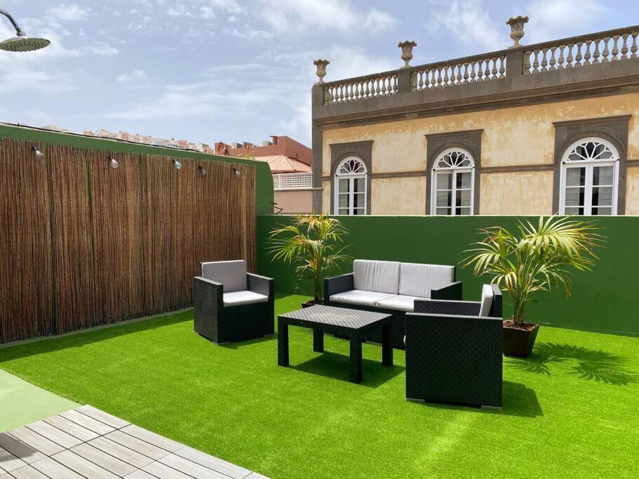 Traditional Townhouse With Private Rooftop Terrace Лас-Пальмас-де-Гран-Канария Экстерьер фото